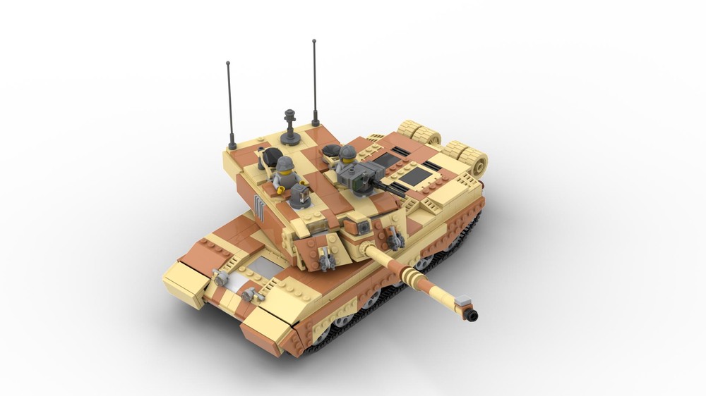 Lego CHALLENGER 2 MBT | 1:34 Minifigure Scale