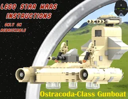 Ostracoda-Class Gunboat (Trade Federation, Classic-style)