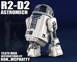 R2-D2 Retractable Middle Foot set 75379 MOD