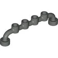 Bar 1 x 6 [Closed Studs] / Dark Gray