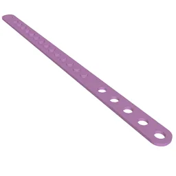 DOTS Bracelet 1 Stud Wide / Medium Lavender