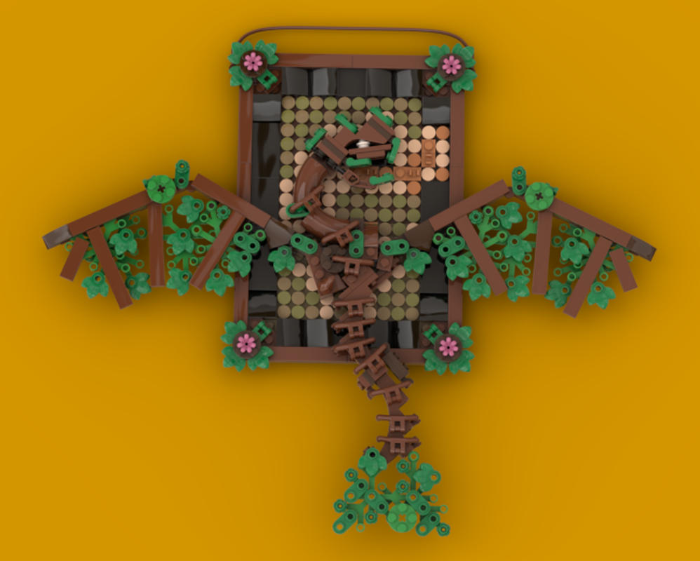 Lego Dragon art