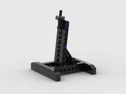 TIE Interceptor MOC Display Stand