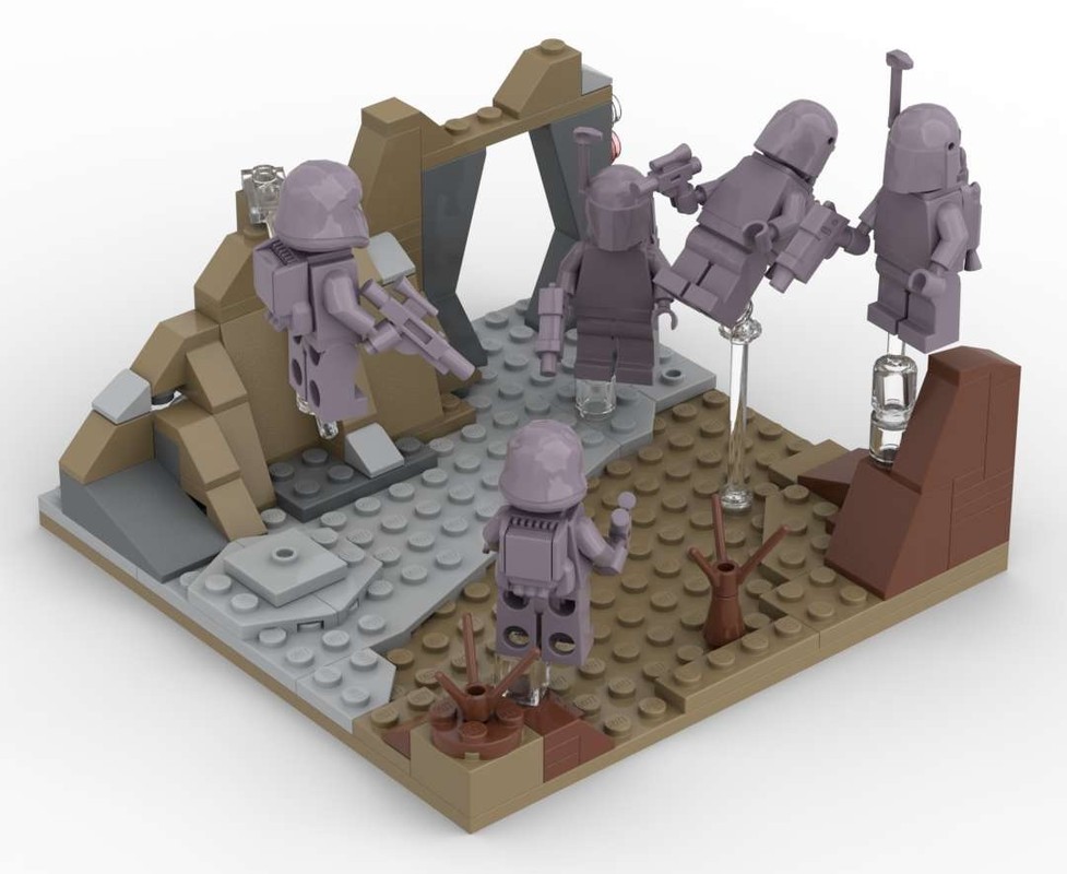 Lego Reclamation of Mandalore 16x16 Series 1