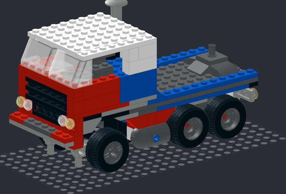Lego RC semi truck