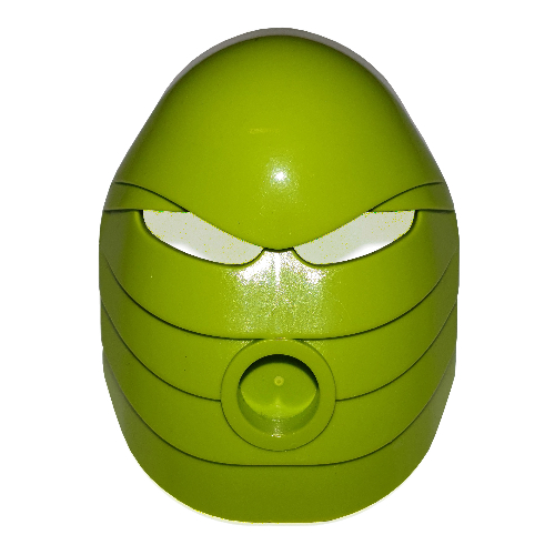 Lego Large Figure Mask Rau (Turaga) / Lime