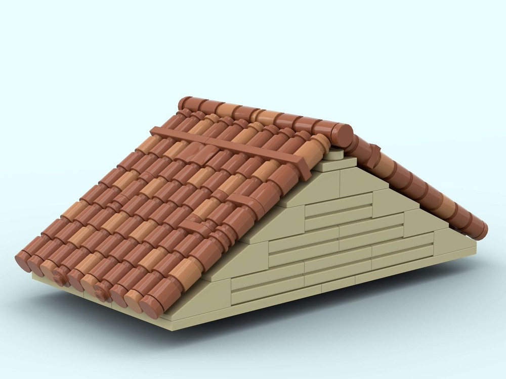 Lego Italian Terracotta Roof