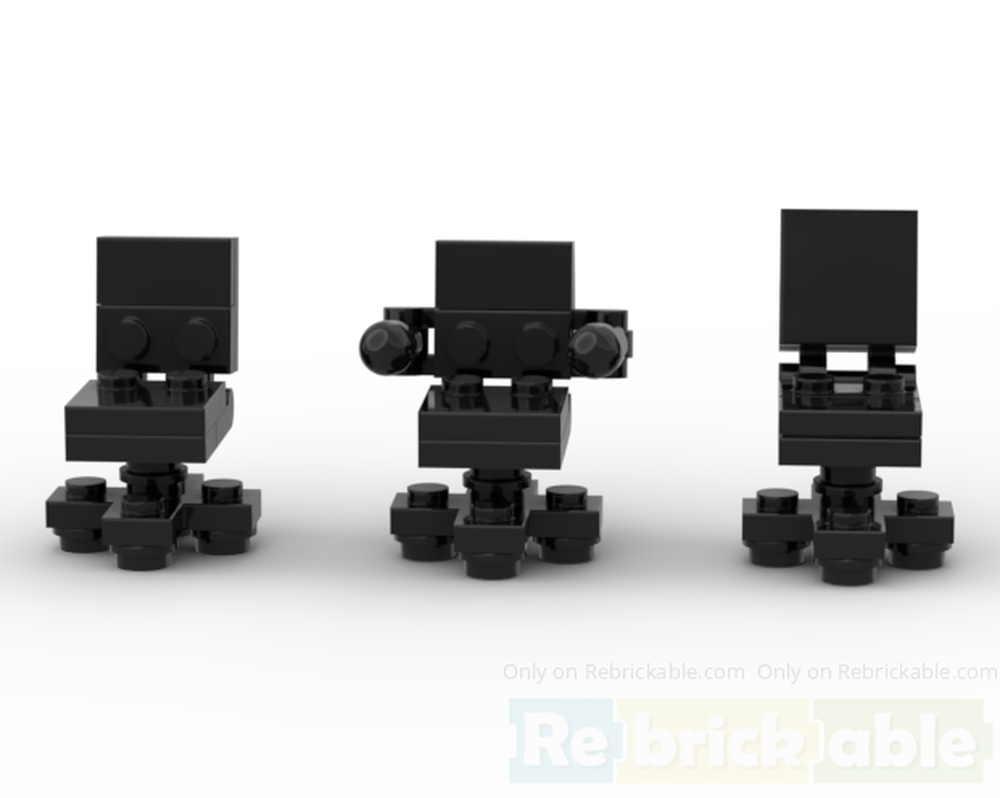 Lego Basic Furniture: Trio of Chairs