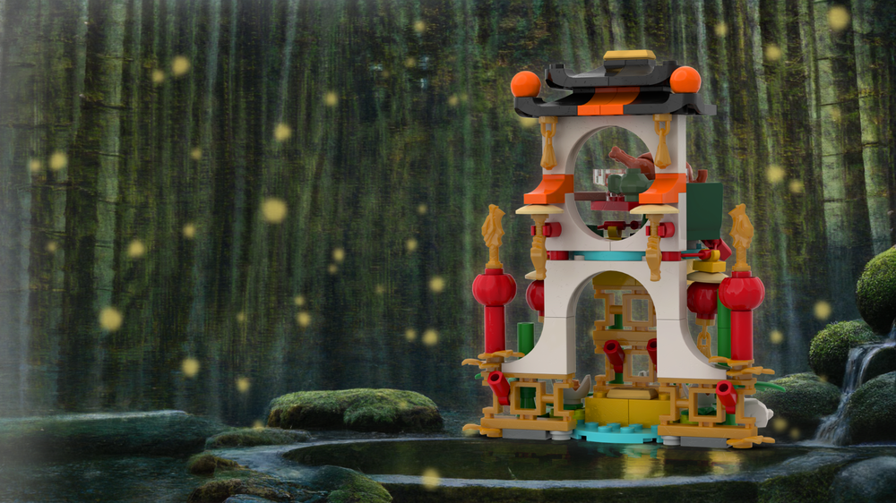 Lego All Pieces Temple