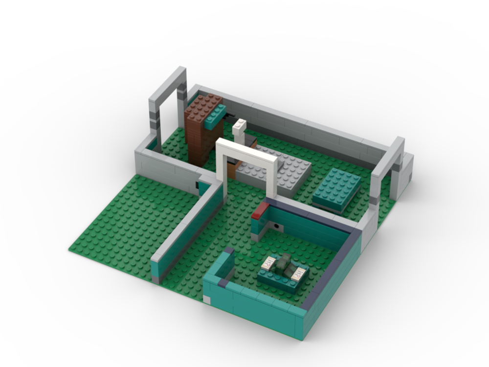 Lego 10270 Cafeteria and Admin (Among Us (The Skeld))