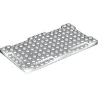 Lego Plate Special 8 x 16 x 2/3 with Six Recessed Edges / White