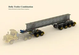 Dolly Trailer Combination with Beam
