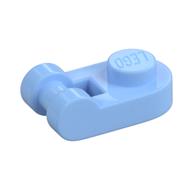 Lego Plate Special 1 x 1 Rounded with Handle / Bright Light Blue