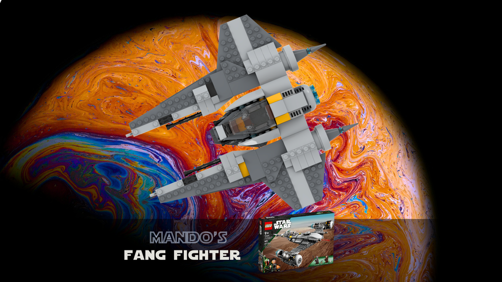 Lego Mando's Fang Fighter - 75325 alternative