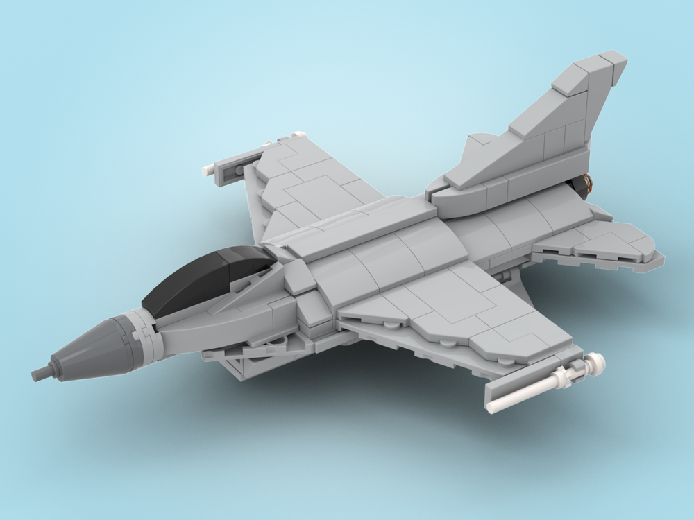 Lego F-16 (1/72 scale)