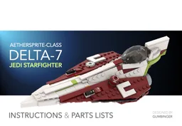 Delta-7 Starfighter MOC