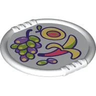 Duplo Disk with Fruit Print