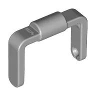 Bucket 1 x 1 x 1 Handle / Light Bluish Gray