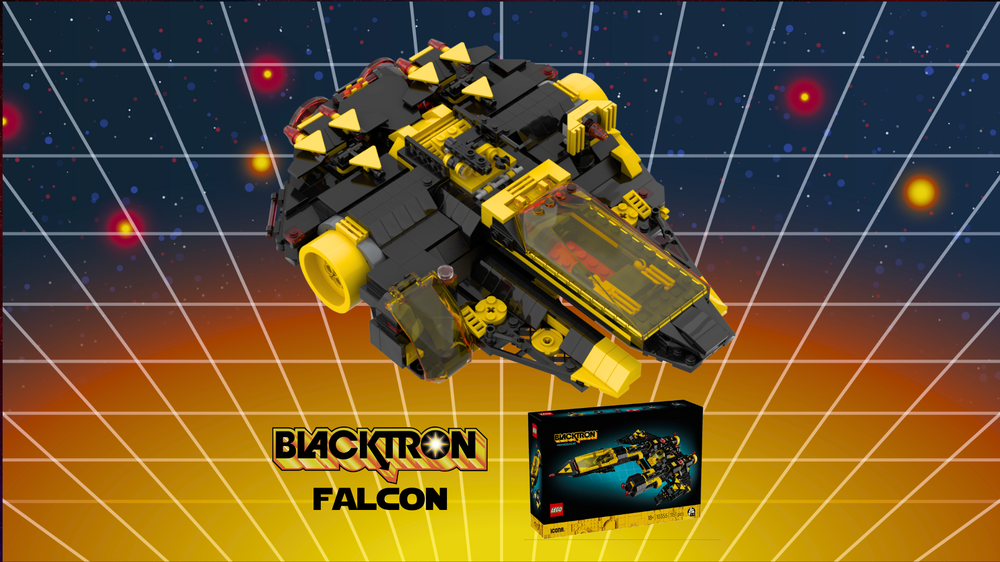 Lego Blacktron Falcon - 10355 Alternative build
