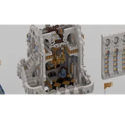 Ivory Fantasy Castle
