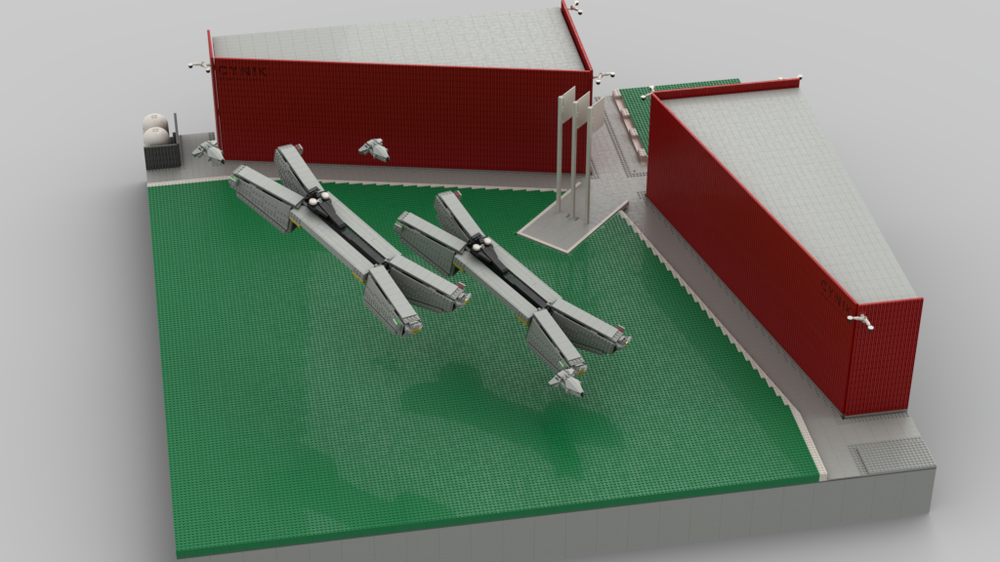Lego Cynik Secure Research and Development Facility