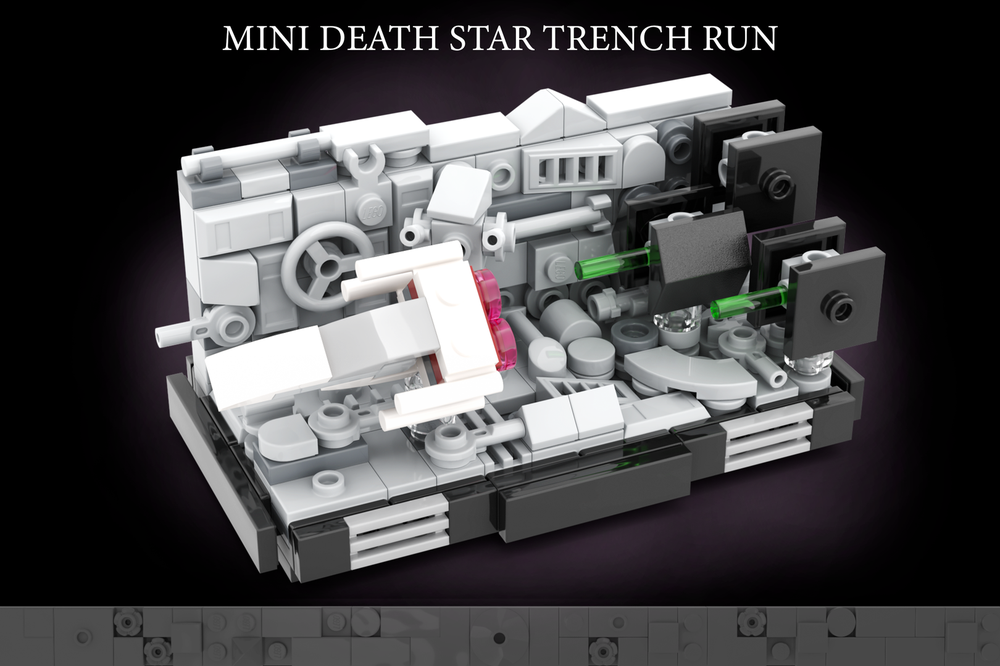 Lego Mini Death Star Trench Run
