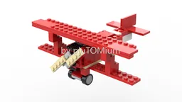 Fighter Biplane (LEGO 40220 Alternate)