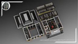 Modular German Train Station
