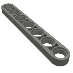 Technic Beam 1 x 7 Thin / Dark Bluish Gray