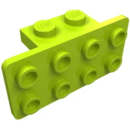 Bracket 1 x 2 - 2 x 4 / Lime