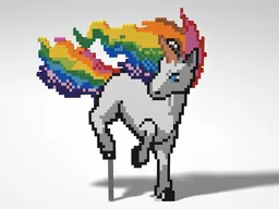 UNICORN Pixelart MOC