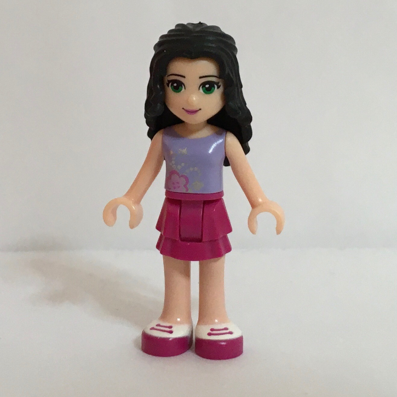 Lego Emma - Lavender Top, Magenta Skirt