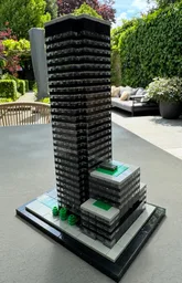 Seagram Building 1:800 Scale