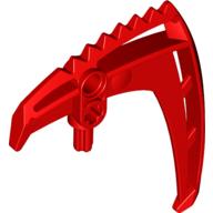 Lego Large Figure Weapon Claw Blade, Small / Red
