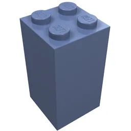 Brick 2 x 2 x 3 / Sand Blue