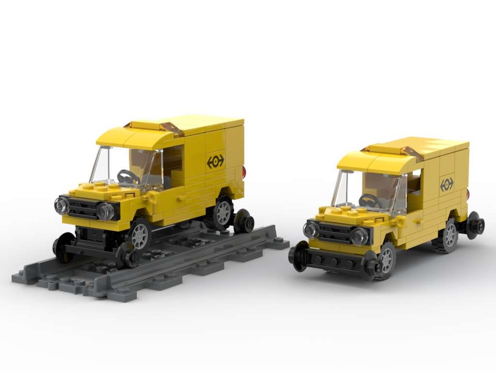 Lego Land Rover 110 Road Rail vehicle