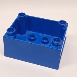 Duplo Train Locomotive Cabin Base / Red
