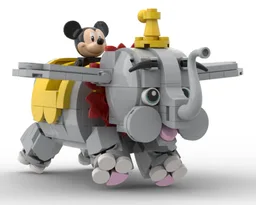 Dumbo The Flying Elephant Ride Vehicle