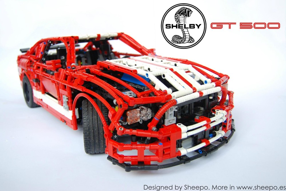 Lego Ford Mustang Shelby GT500 (RC Version)