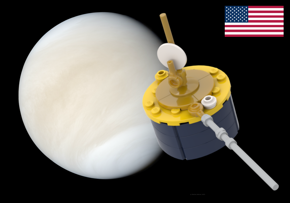 Lego Pioneer Venus Orbiter / Pioneer 12