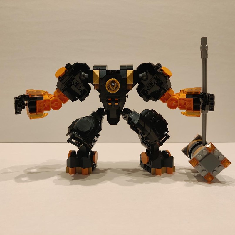Lego Cole's Elemental Mech (more articulation)