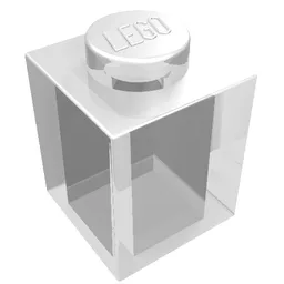 Brick 1 x 1 / Trans-Clear