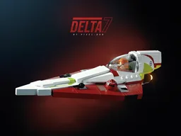 PiXEL-DANs - Delta-7 - Obi-Wan - 2026 Update - Display Model