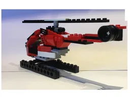 31100 - Helicopter (minifig scale)