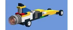 Modular jet-dragster