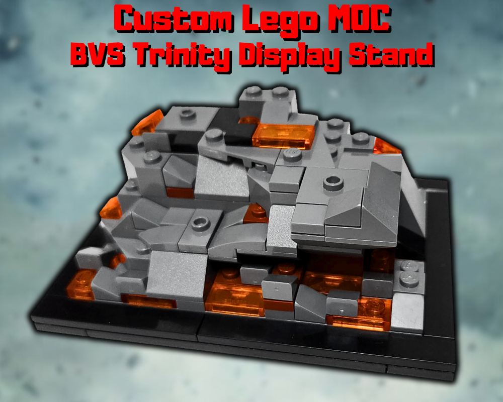 Lego BVS Trinity Display Stand