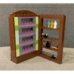 Bookshelf with Hidden Storage