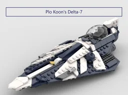 Plo Koon's Delta-7 (75333 Style)
