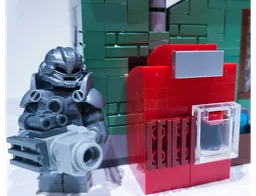 Fallout 4: Damaged Building Diorama Display