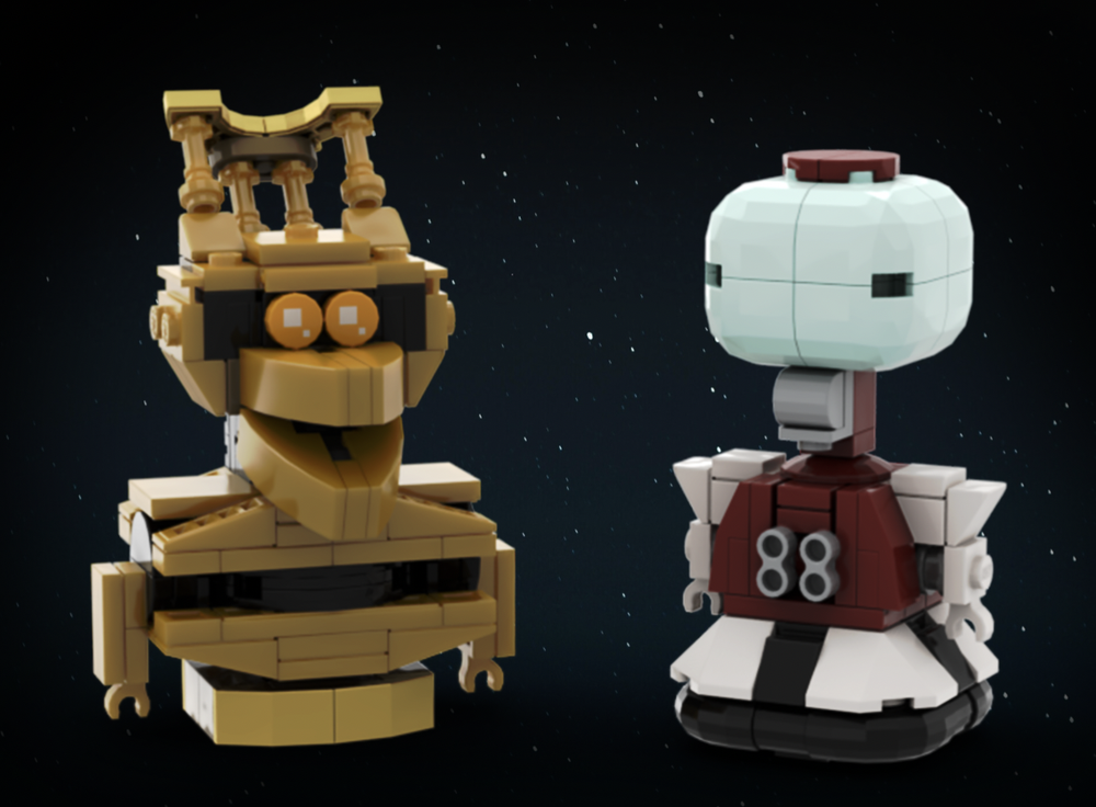 Lego Mystery Science Theater 3000 Brickheadz: Crow T. Robot and Tom Servo